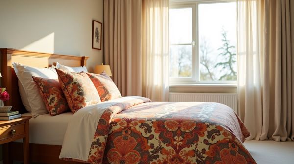 Ajoutez du style à votre chambre avec une couette imprimée