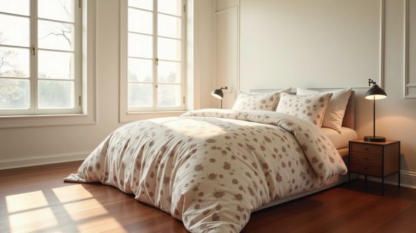 Ajoutez du style à votre chambre avec une couette imprimée